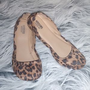 Cheetah print flats